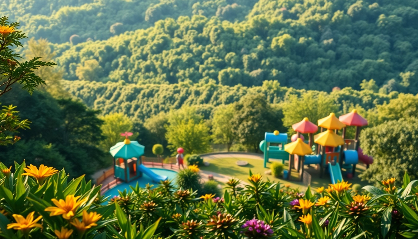 토피아에서의 어린이 모험과 감각 탐험 기회