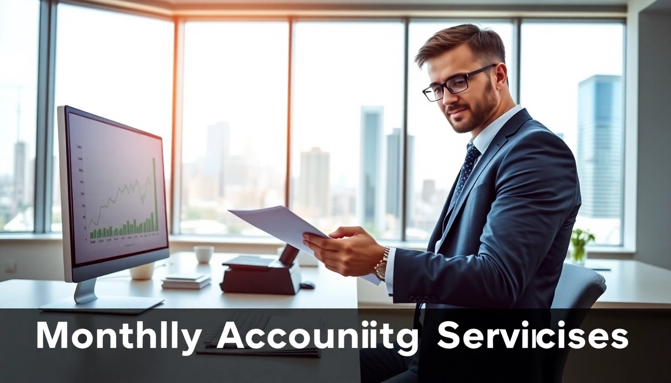 Streamlining Your Financial Health with Monthly Accounting Services